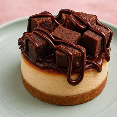 CHEESECAKE DE BROWNIE