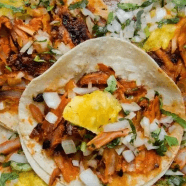 COMBO 5 TACOS AL PASTOR+GRINGA AL PASTOR 2PZS