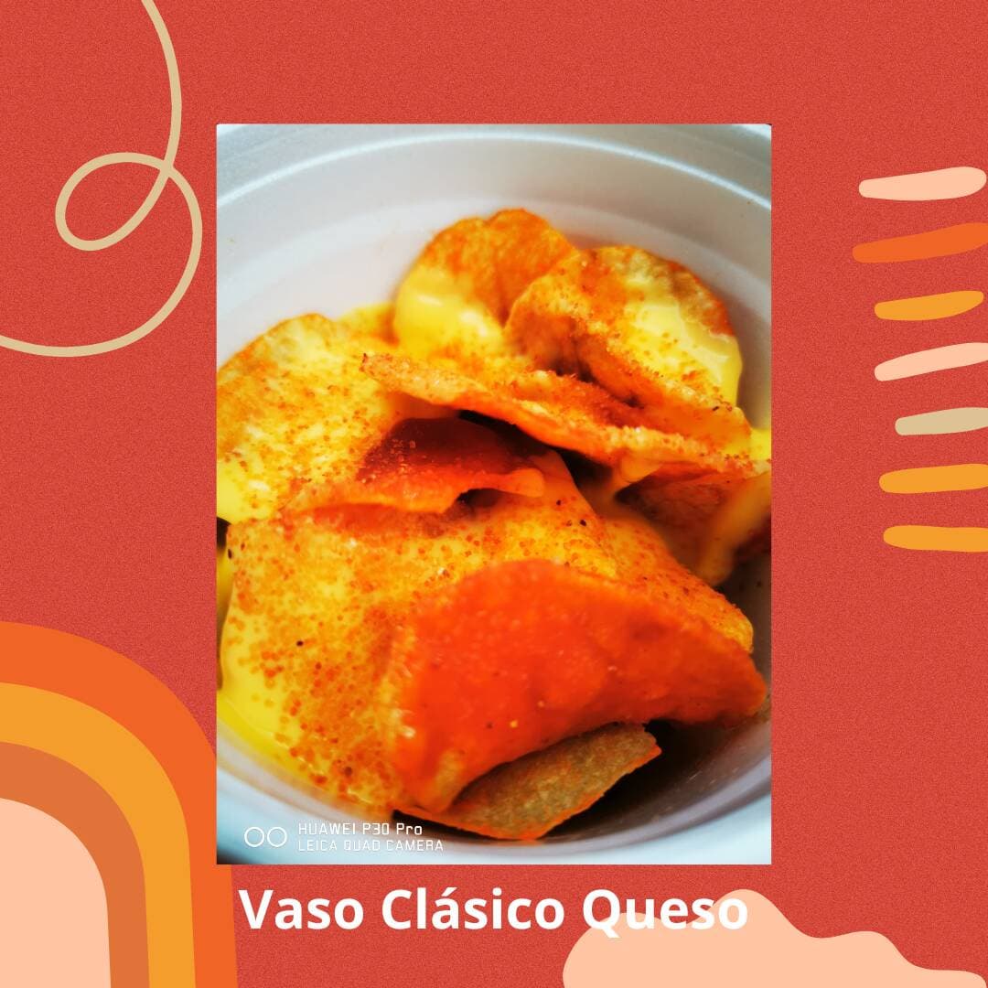 Vaso Clásico Papas Queso