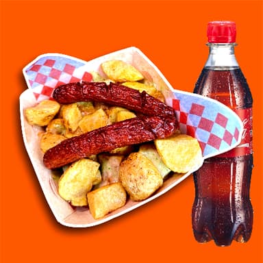 Combo Salchi-Ranchera + Cocacola