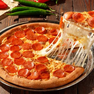 Rebanada Pizza Queso