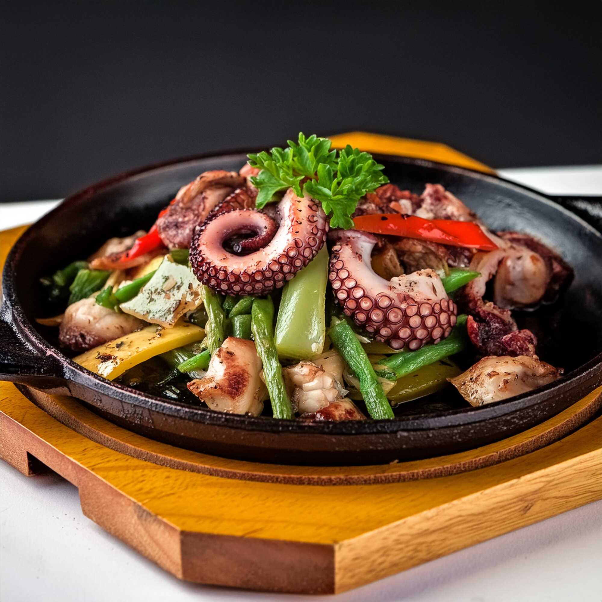 Teppanyaki de Pulpo