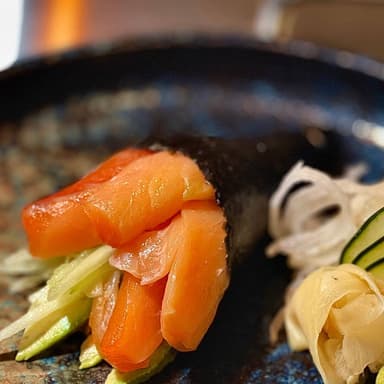 Hand Roll de Salmon