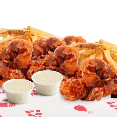 Boneless 18 Piezas + Papas Francesas Grandes.