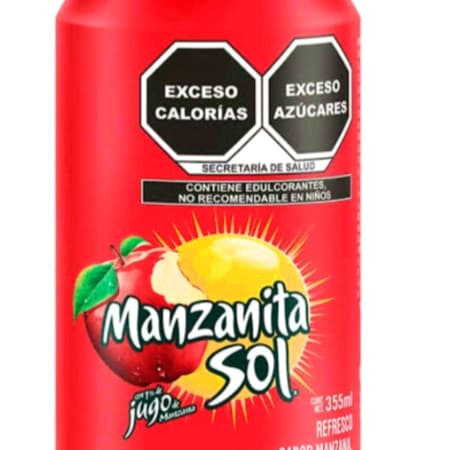 REFRESCO MANZANITA SOL  355ml