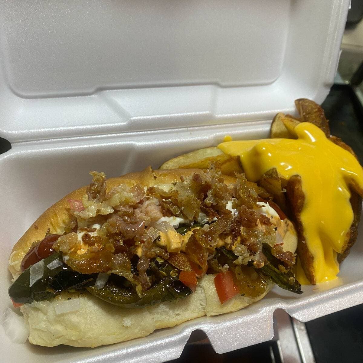 Hot Dog Con Papas