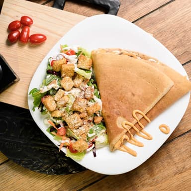 Crepa Salada 3 Ingredientes