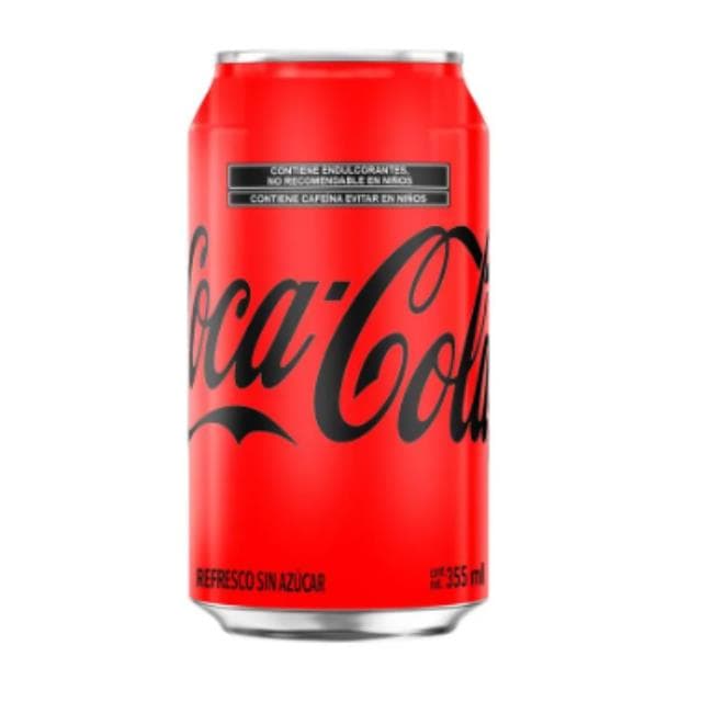 Coca Cola sin azúcar