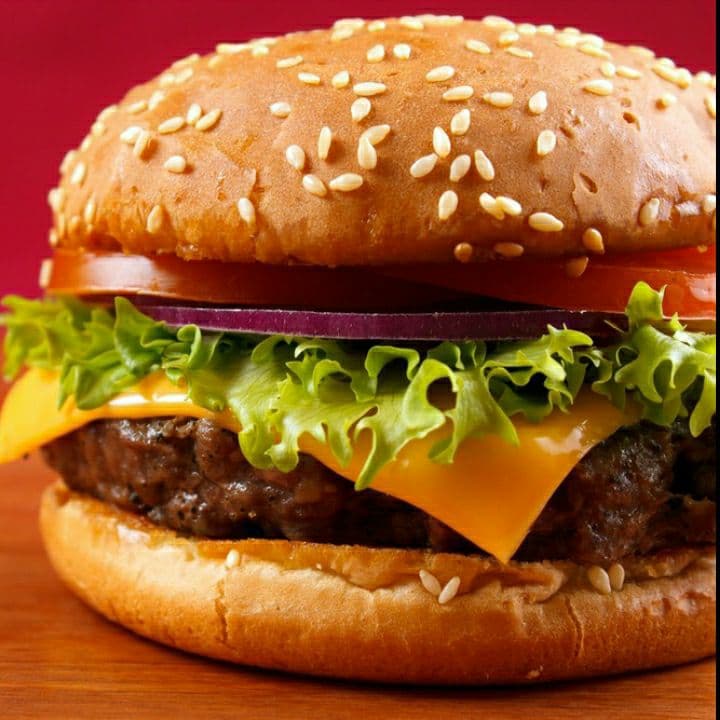 HAMBURGUESA CON QUESO