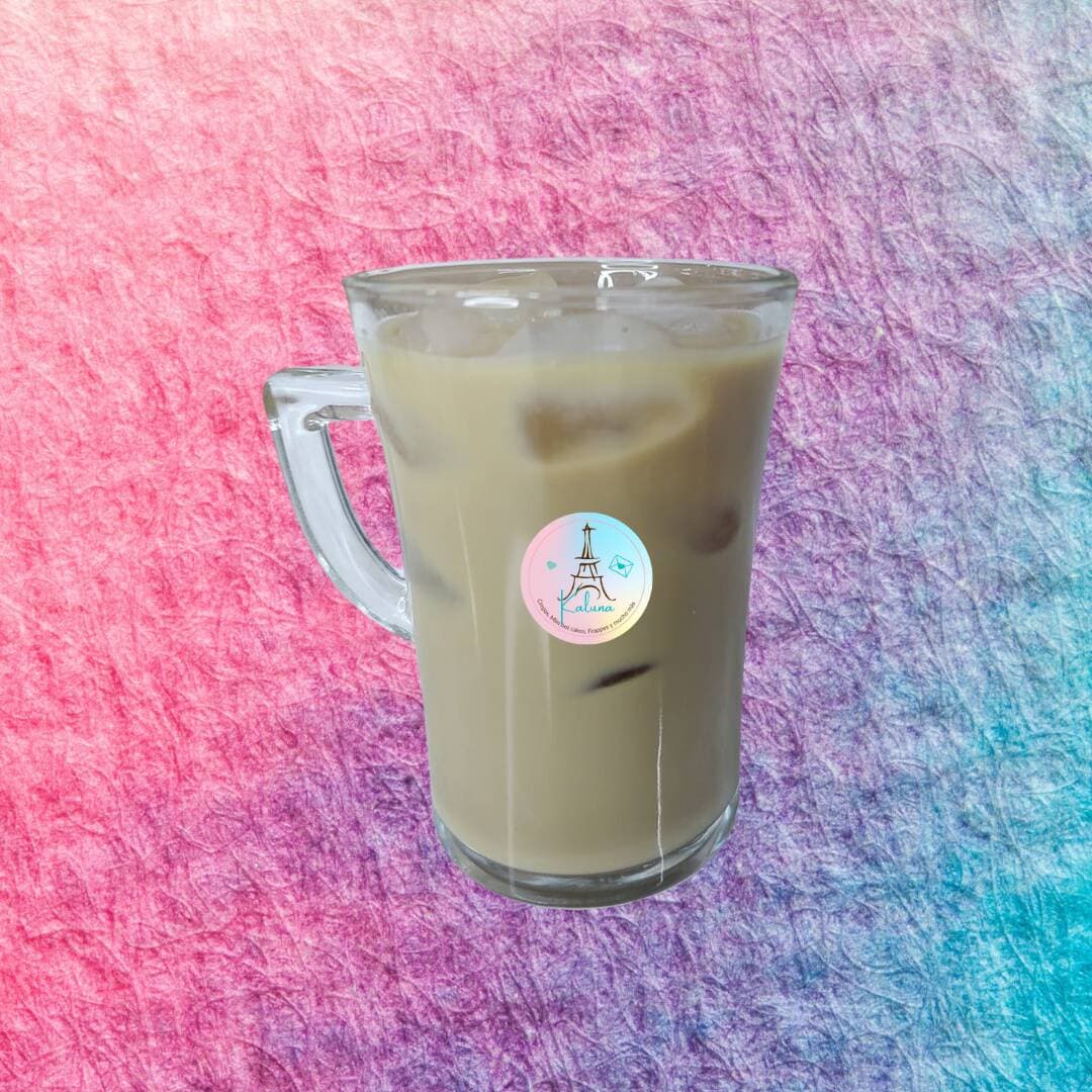 Café Americano frio con leche chico