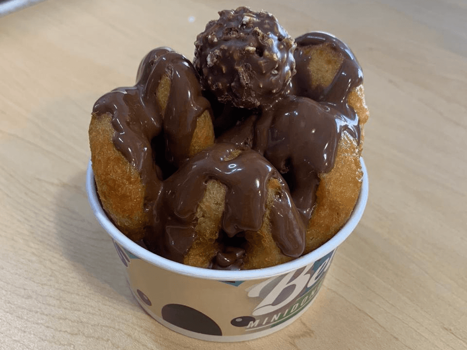 Media Docena de Donas con Nutella y Ferrero