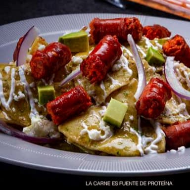 Chilaquiles Chistorra Chicos