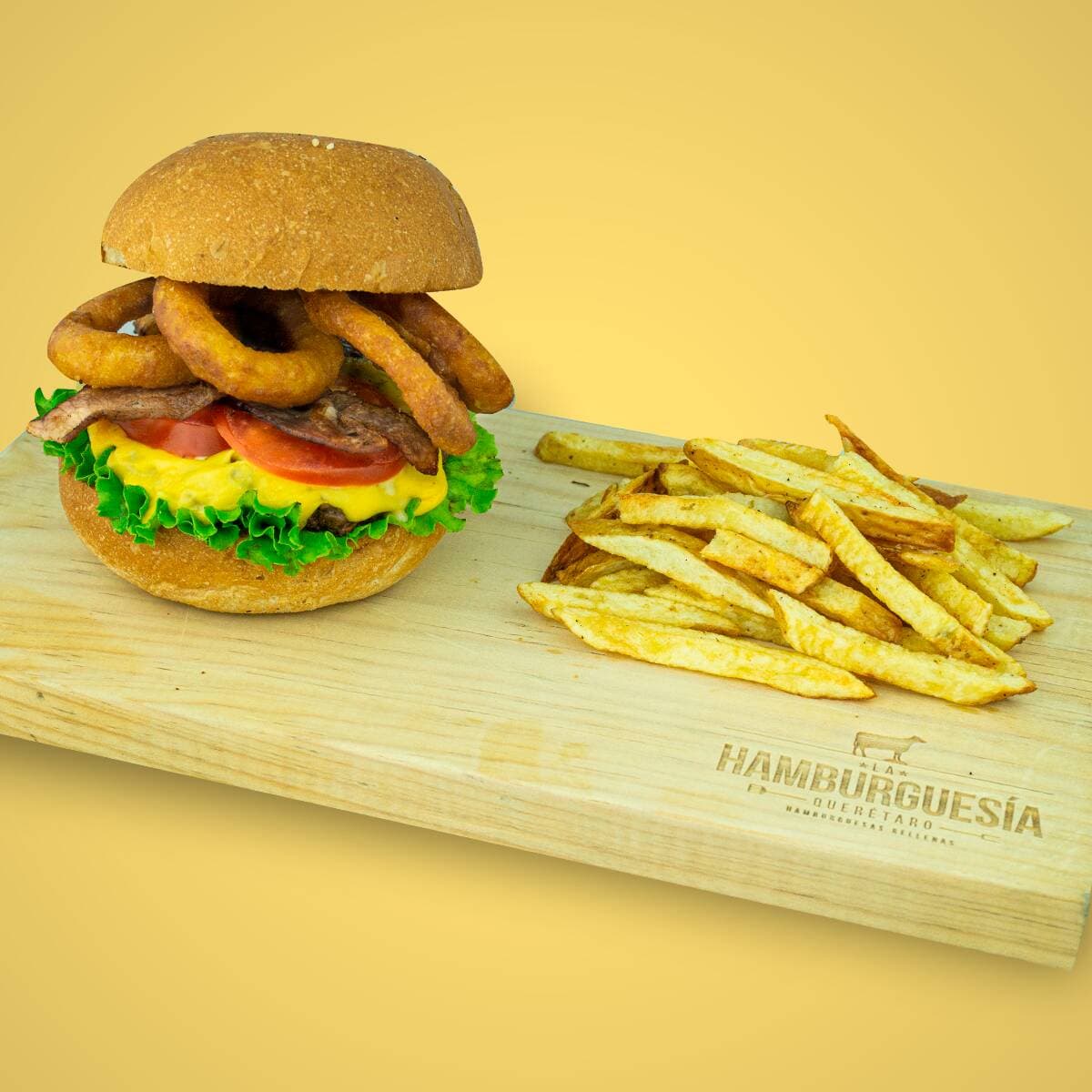 Hamburguesa Onion BBQ