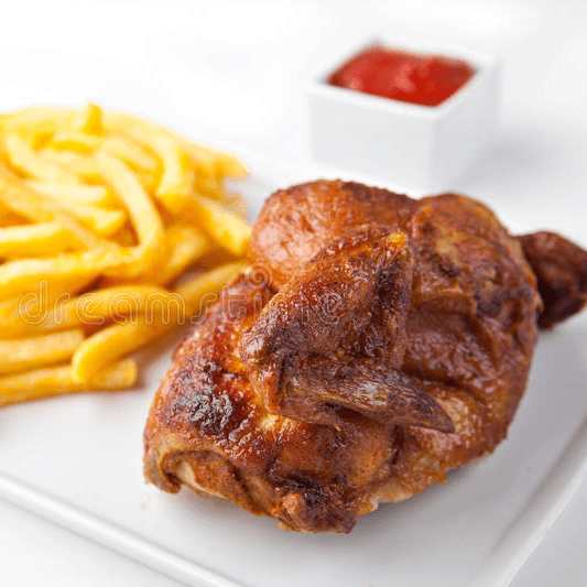 MEDIO POLLO + HELADO DE LITRO