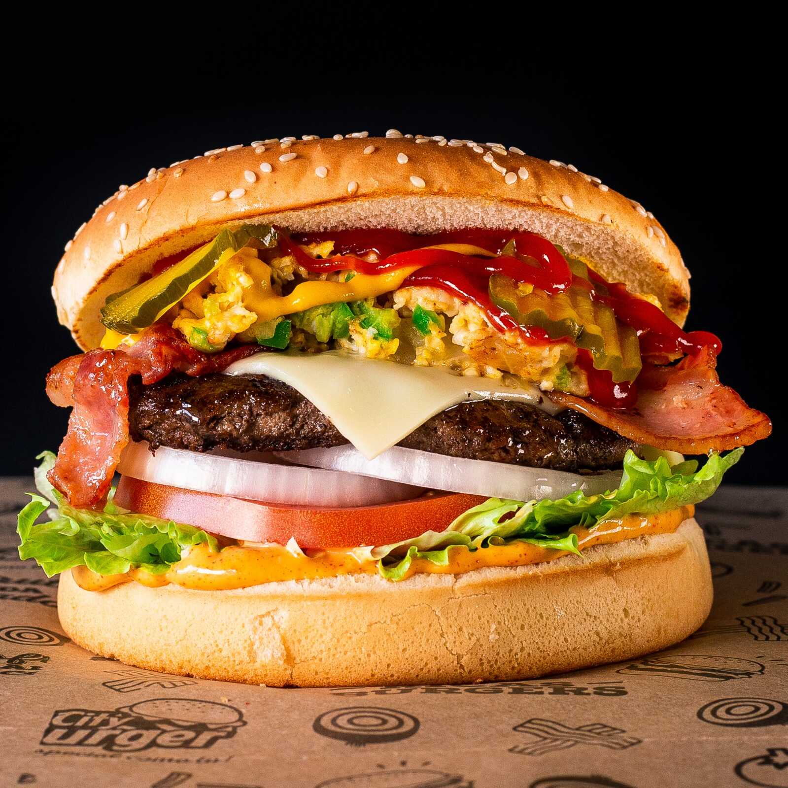 Hamburguesa La Azteca