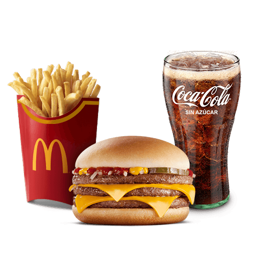 McCombo Grande Triple Hamburguesa con Queso