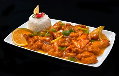Pollo A La Naranja