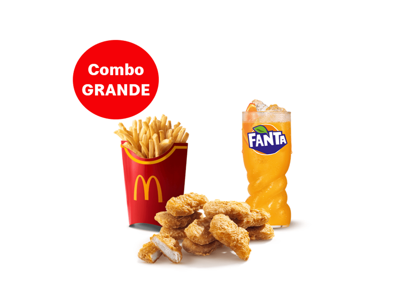 Combo grande 10 Chicken McNuggets