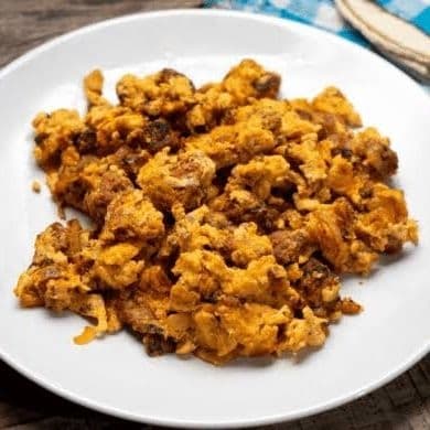 Huevo con Chorizo