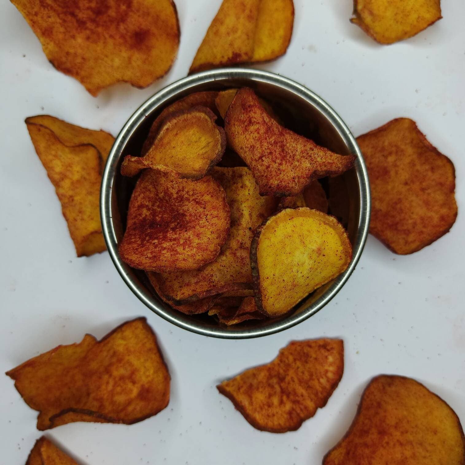 Chips De Camote Enchilado
