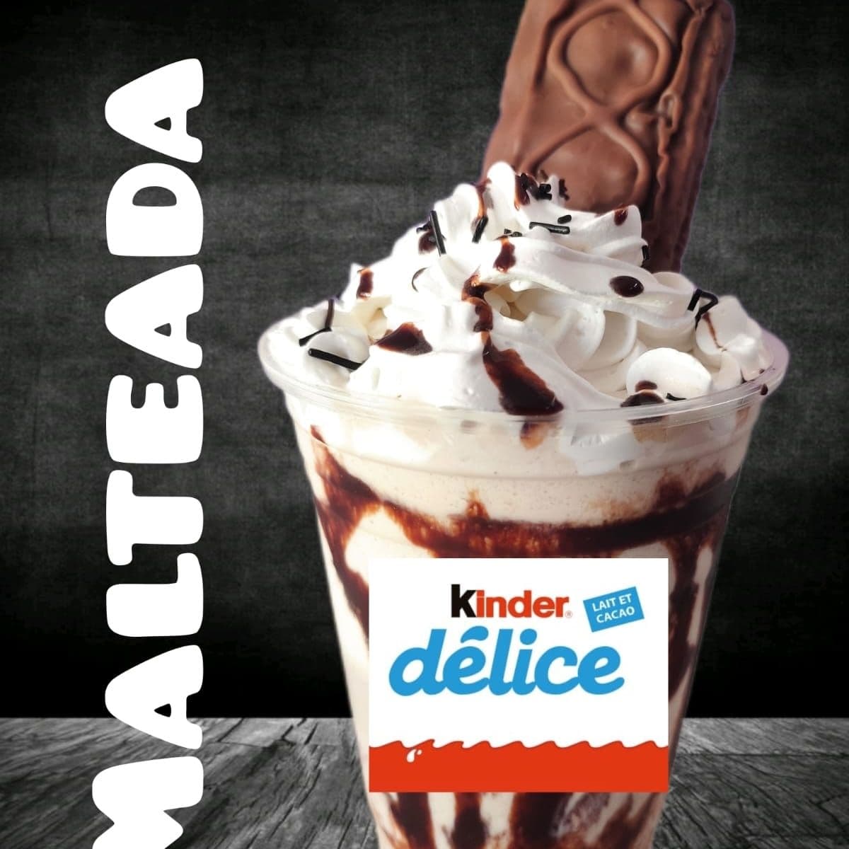 Malteada de Kinder Delice
