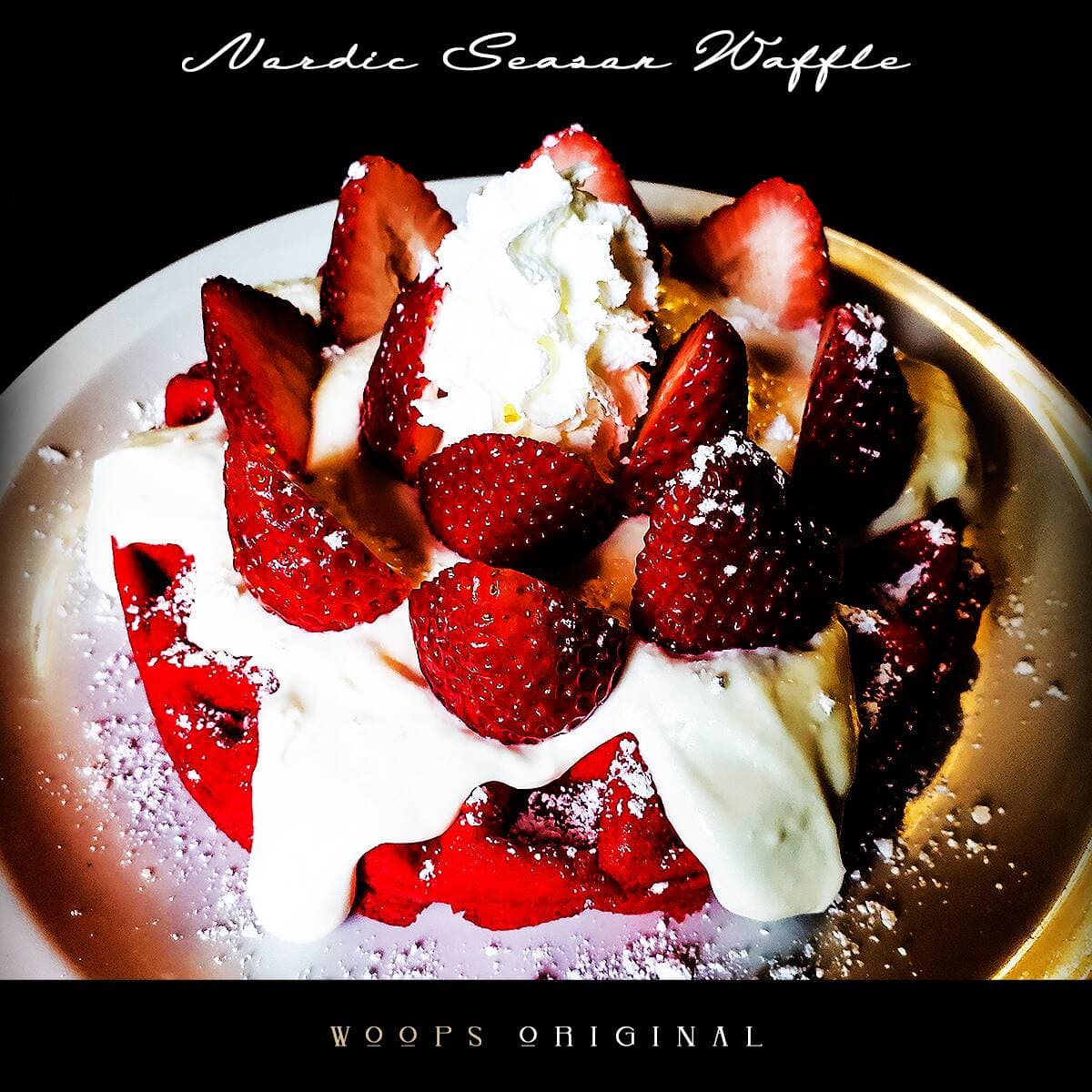Waffle Rojo Escandinavia