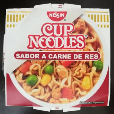 2 Sopa Nissin Carne de Res y 1 Refresco 500 Ml