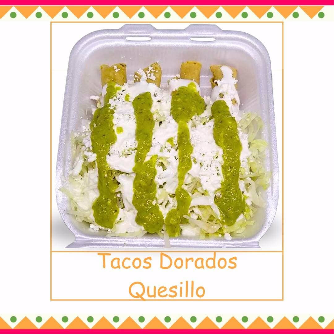Tacos Dorados de Quesillo