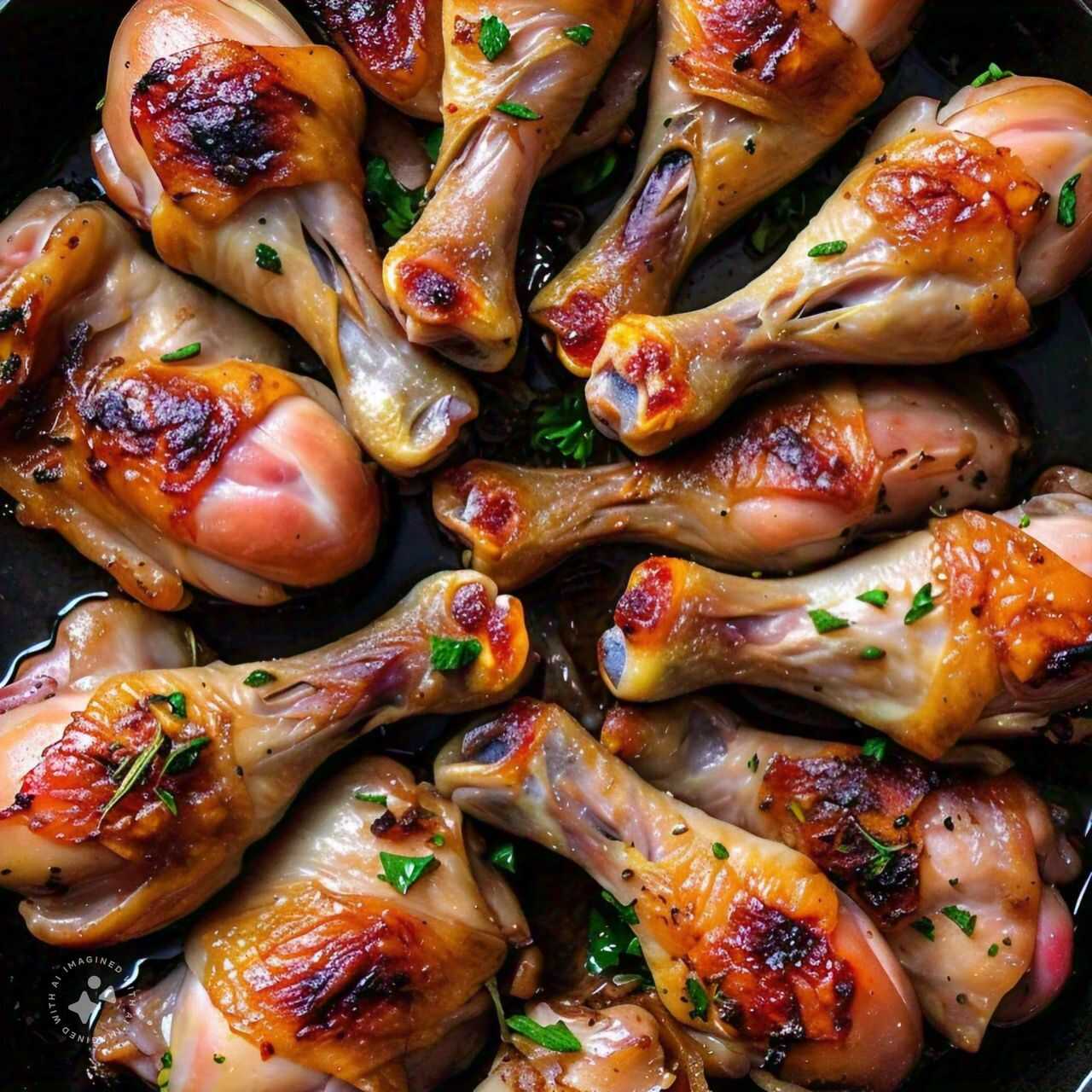 4 Piezas de Pollaso con Salsa