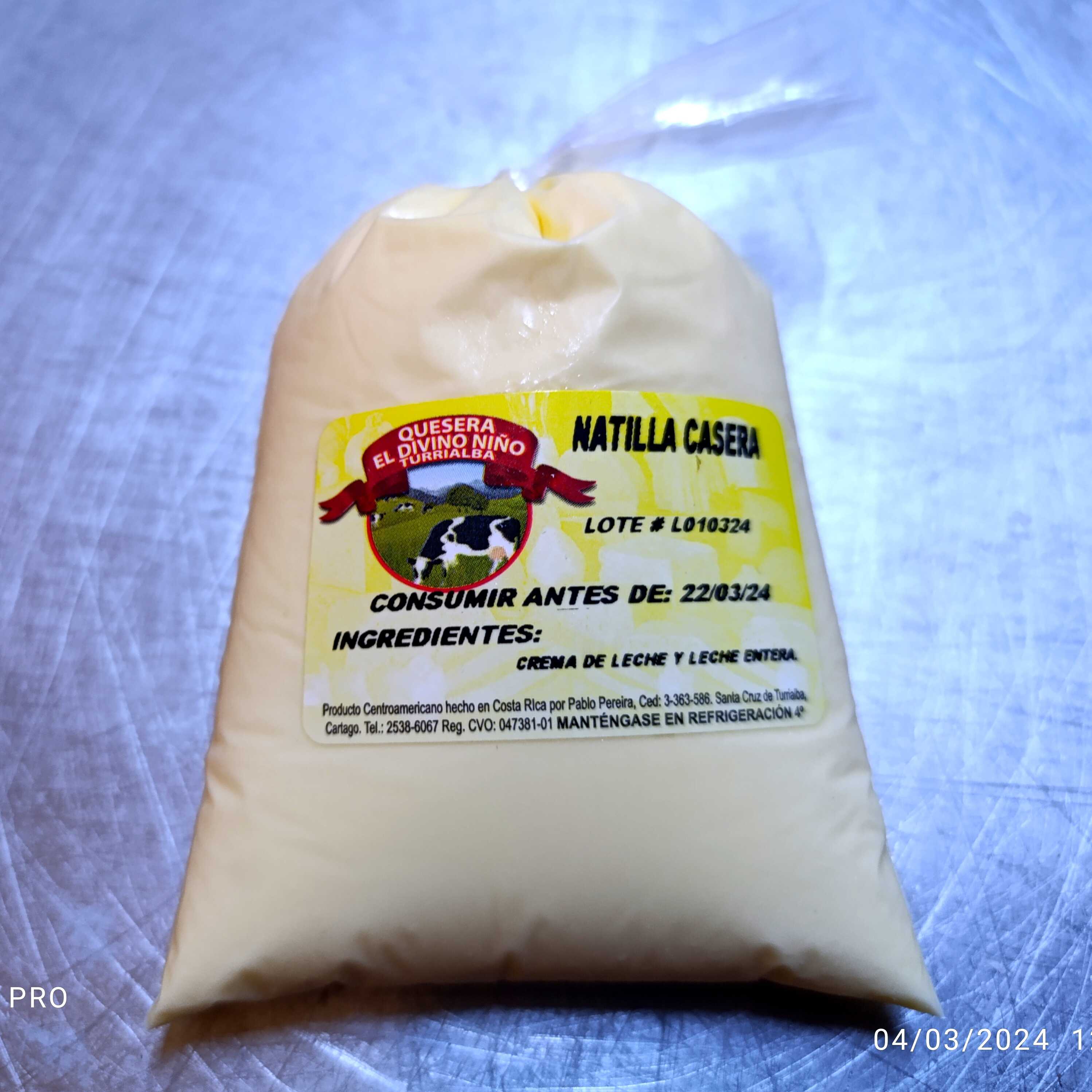 NATILLA CASERA DIVINO NIÑO 250G