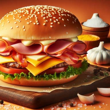Hamburguesa de Ajo.