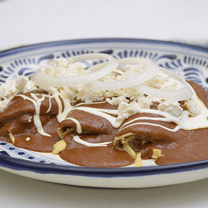 Enfrijoladas