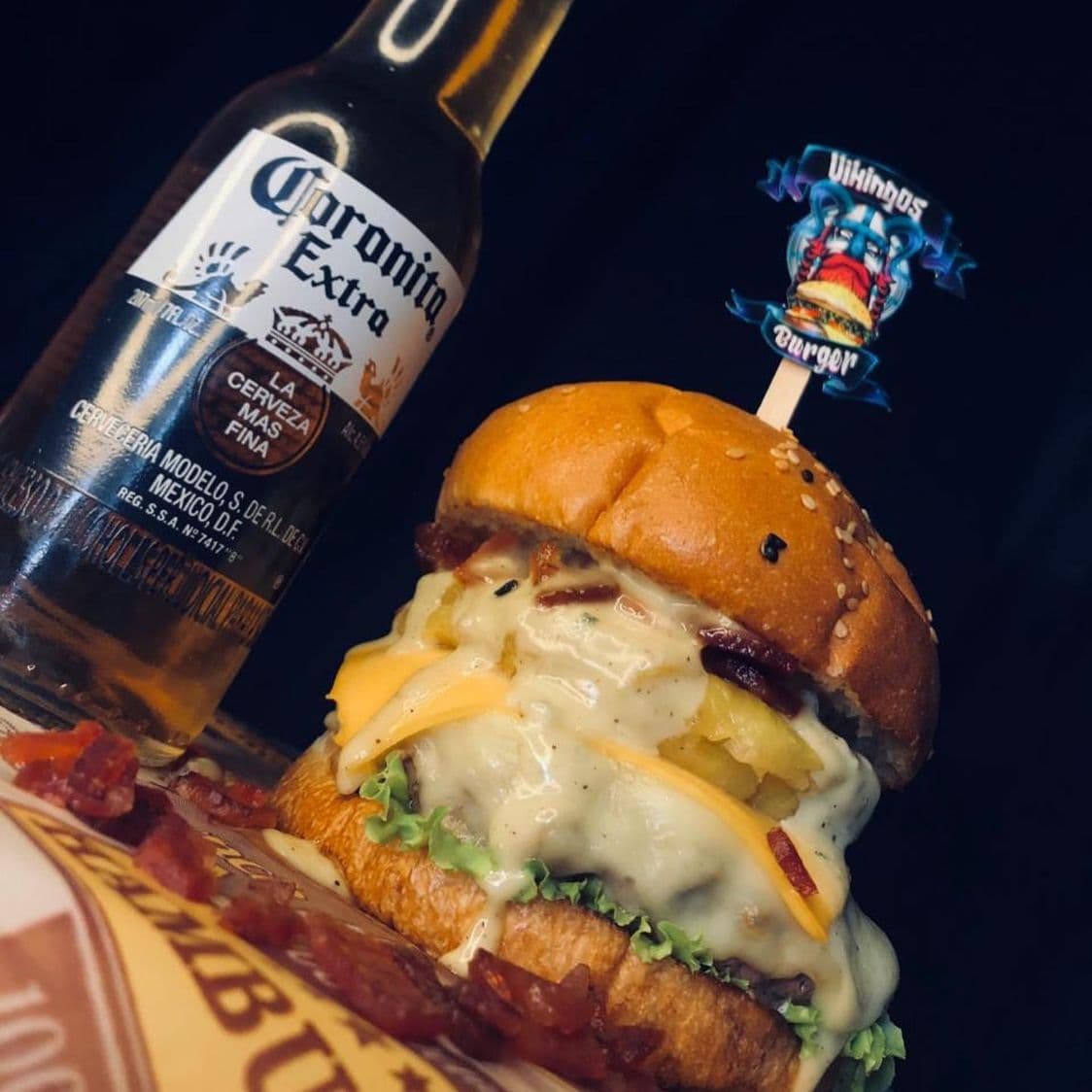 Hamburguesa Barbarian + Papas + Gaseosa