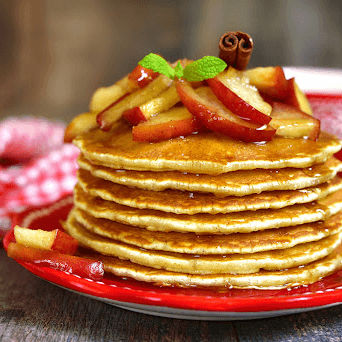Hot Cake de Manzana