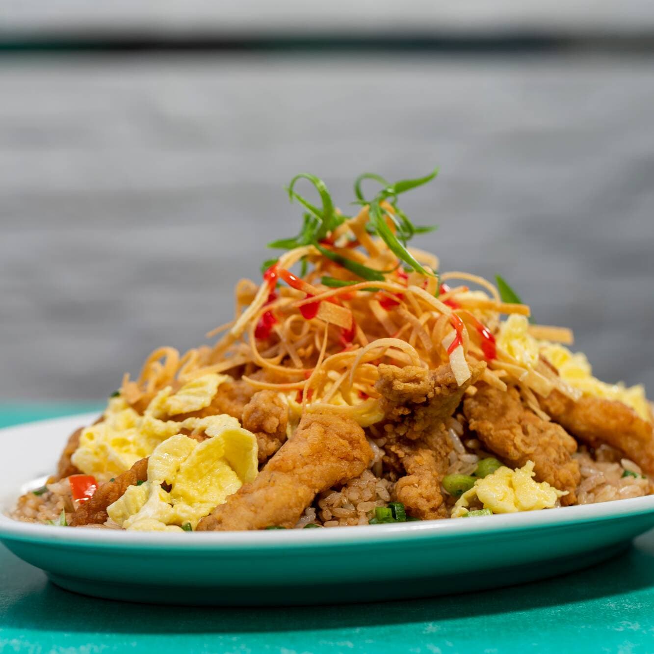 Arroz Chaufa de Pescado