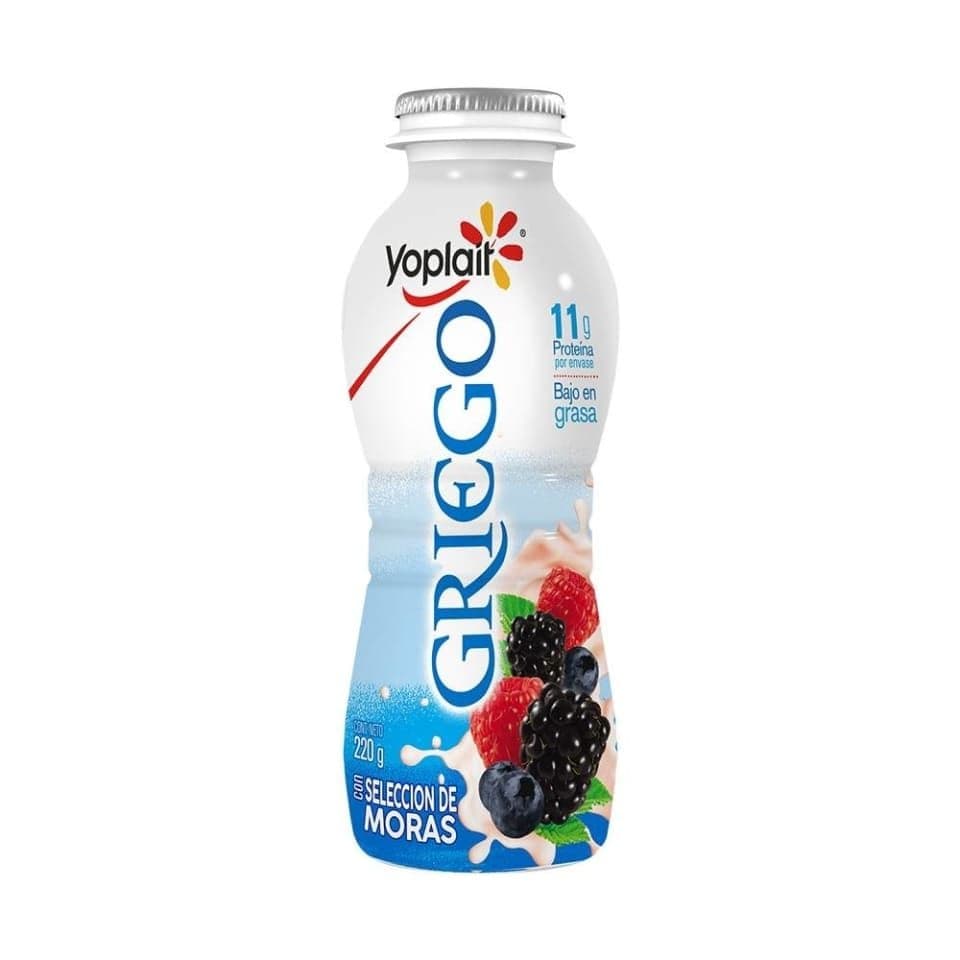 Yogurt para beber estilo griego sabor moras