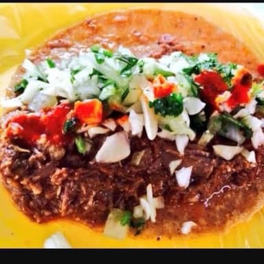 Taco de Borrego.