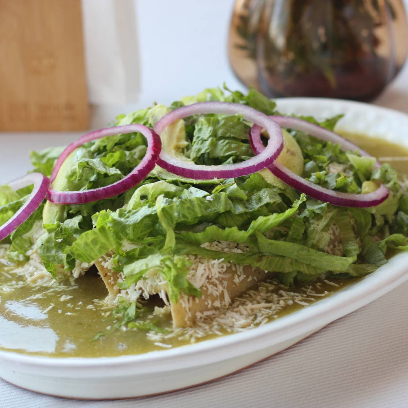 Enchiladas Verdes
