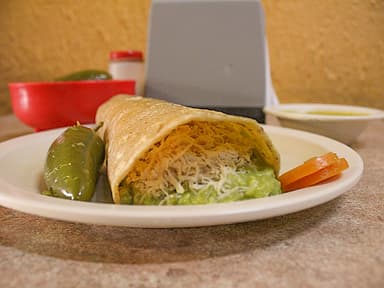 taco especial + pepsi