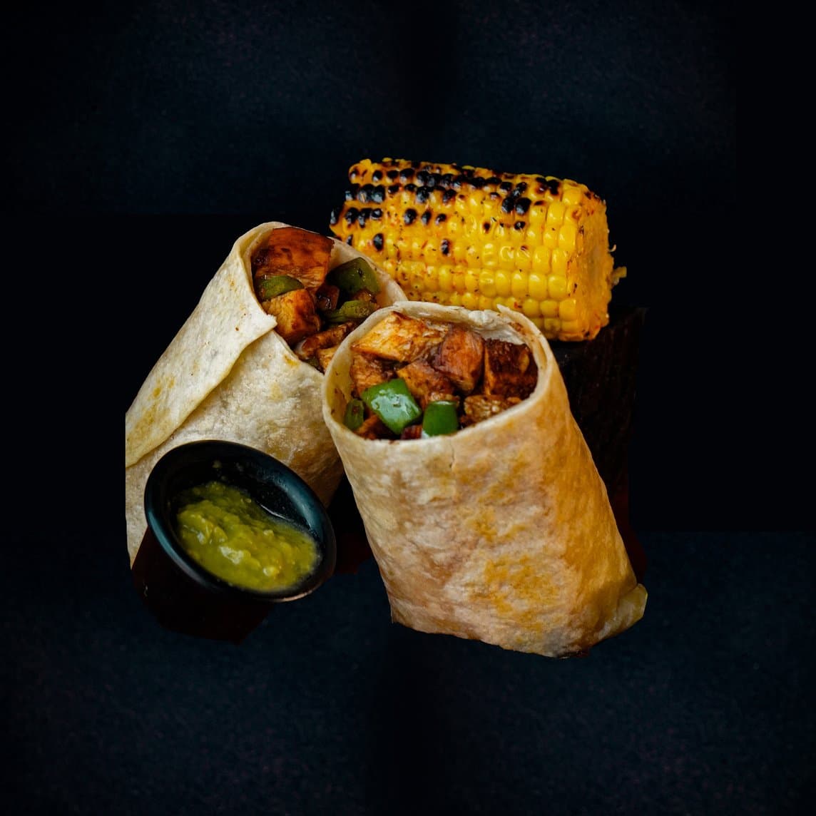 Burrito Alambre de Pollo