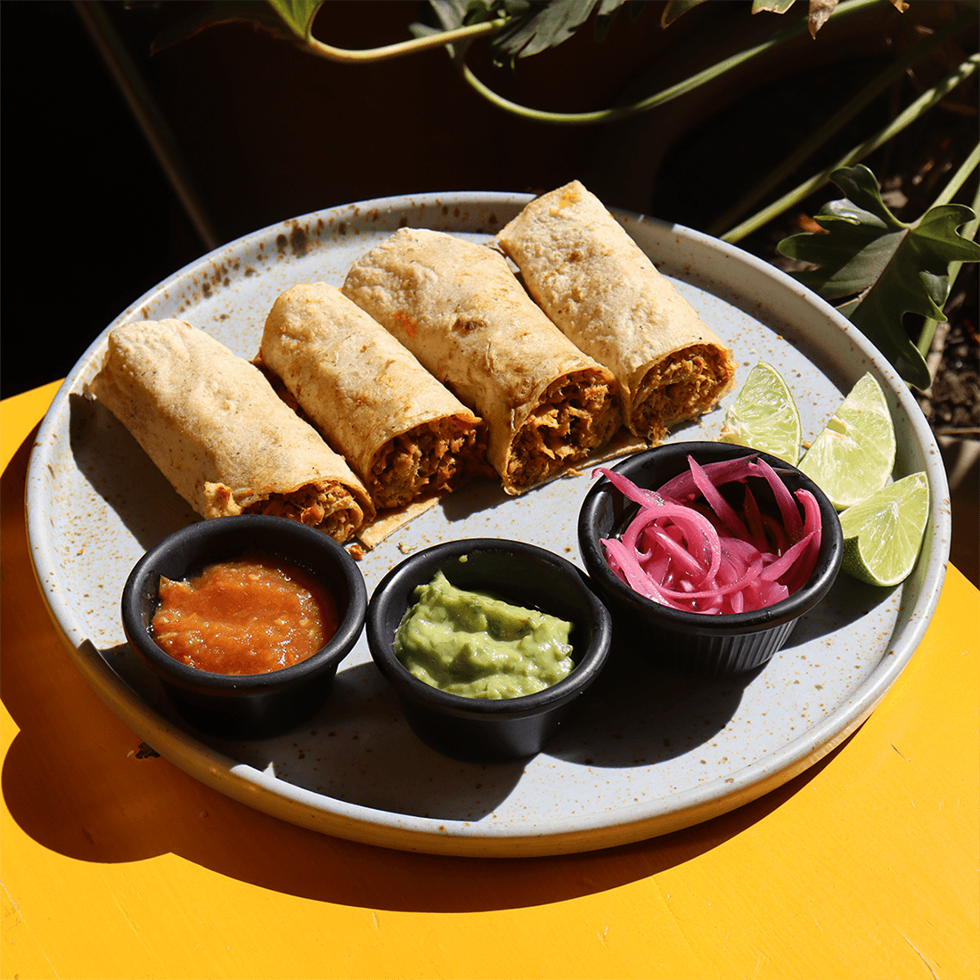 Tacos de pierna