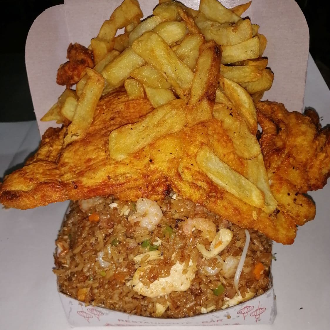 Arroz con Chuleta de Pollo  (Mini)