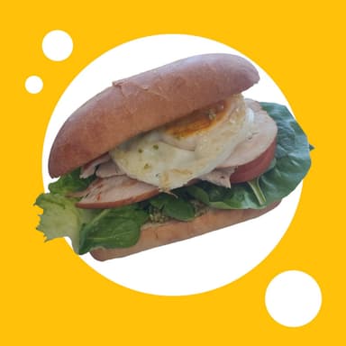 Sándwich Pechuga de Pavo