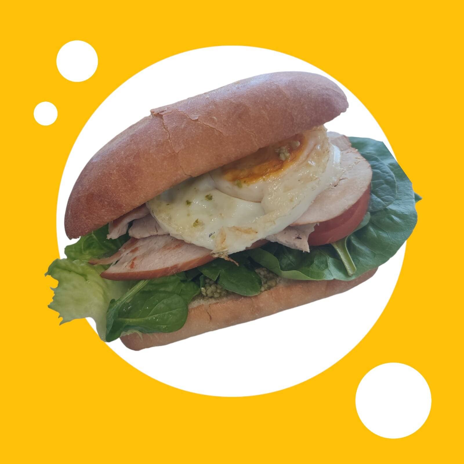 Sándwich Pechuga de Pavo