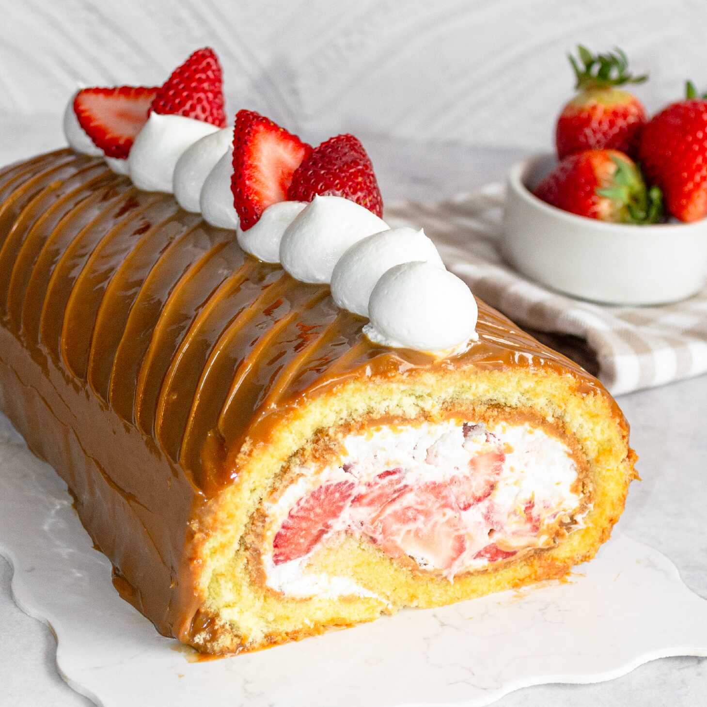 Rollo de Fresas Chico 20 cm