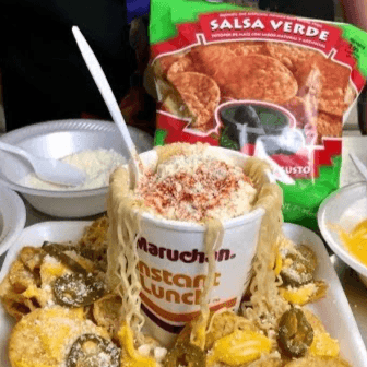 Maruchan Especial con Tostitos