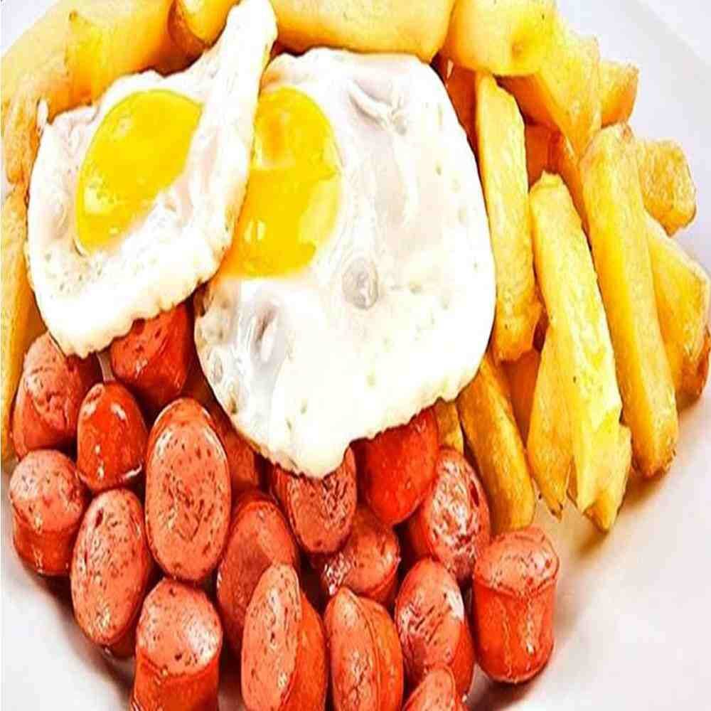 Salchipapa Frankfurter Especial