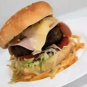 Hamburguesa American Cheese