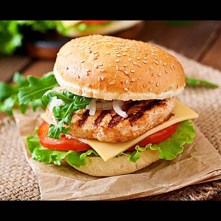Hamburguesa Clásica de Pollo