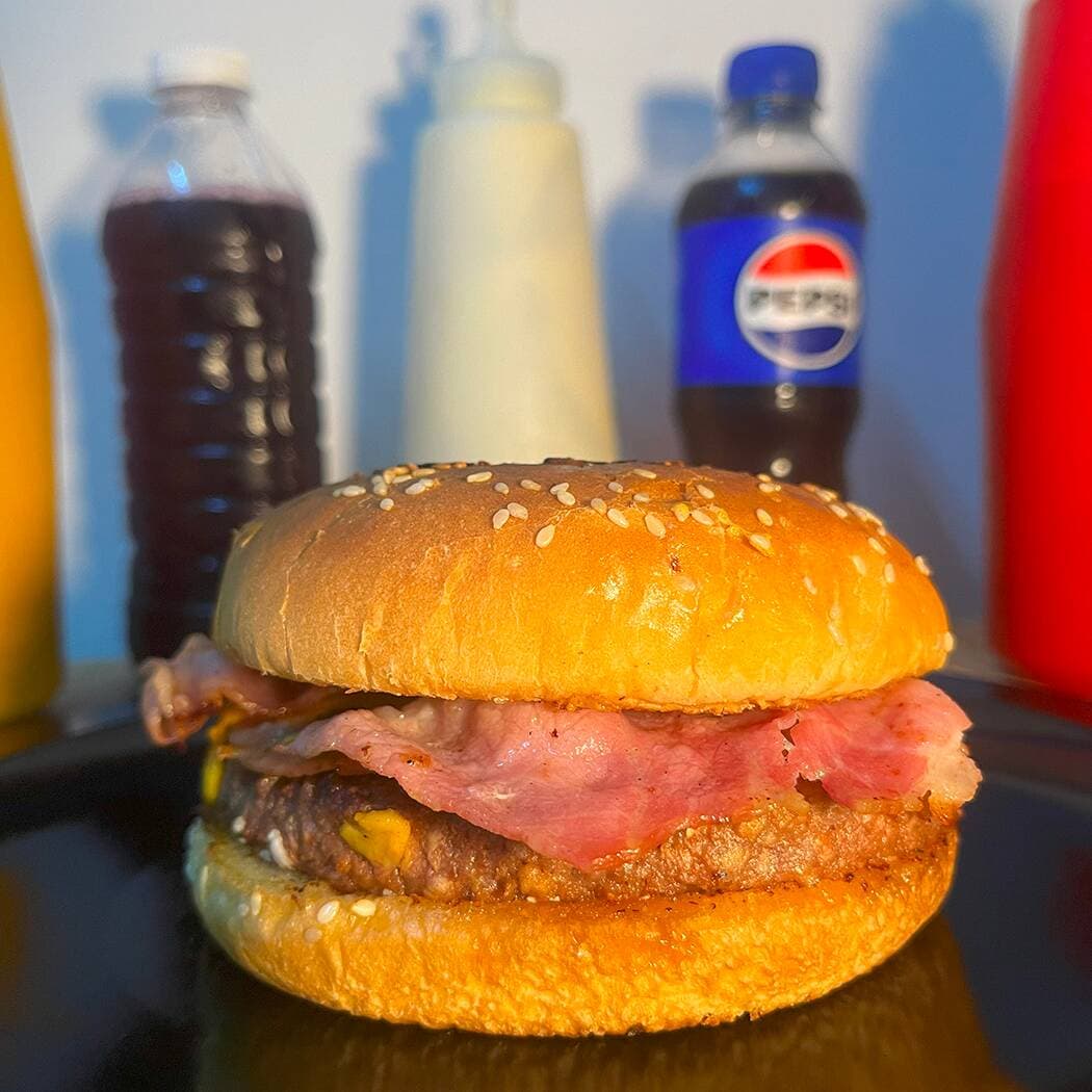 Hamburguesa  Tocino